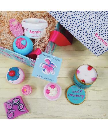 Bomb Cosmetics Pamper Hamper Handmade Bath Body & Home Fragrance Supersize Gift Pack in Reusable Box Contains 8-Pieces 720g Pamper Hamper 1 count (Pack of 1) - Buy Online on SooperMarket.com