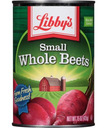 Libby's Small Whole Beets, 15-Ounce Cans (Pack of 12)