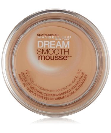 Maybelline New York Dream Smooth Mousse Foundation  Porcelain Ivory  0.49 Ounce