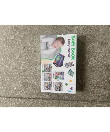 Leadstar Baby Mirror & Quiet Book | Crackling Fabric Book & Contrast Cards for Newborns (0-6 Months) - Buy Online on SooperMarket.com