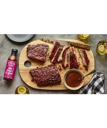 Medium Spicy Korean Bulgogi BBQ Sauce & Marinade 15oz - Gluten-free, Non-GMO, Vegan, OU Kosher (1 pack) - Buy Online on SooperMarket.com