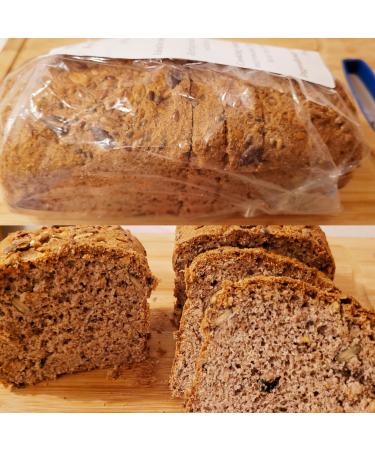 2x Keto Friendly Bread Loaves and 6 wraps Coconut Almond and wholewheat seeded. 1g Net Carbs Per Slice. 2 x 550g loaves