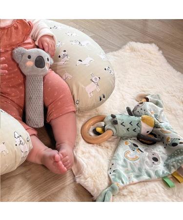 Nuby Animal Adventures Baby Gift Set 3-Piece Keepsake Set | Comforter, Squeaker & Rattle | Suitable from Birth - Buy Online on SooperMarket.com