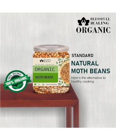 Blessfull Healing Organice Moth Beans 1 lb (453 Gram) - Buy Online on SooperMarket.com