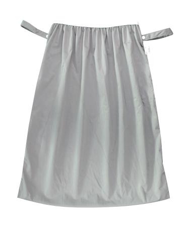 Wegreeco Reusable Diaper Pail Liner for Cloth Diaper,Laundry,Kitchen Garbage Cans(Grey) 25x28 Inch (Pack of 1) Grey