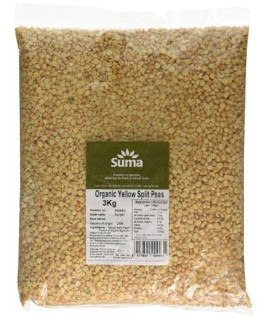 Suma Organic Yellow Split Peas 3 kg