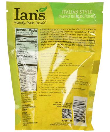 Ians Natural Foods Italian Gluten-Free Panko Breadcrumbs 7oz - Buy Online on SooperMarket.com