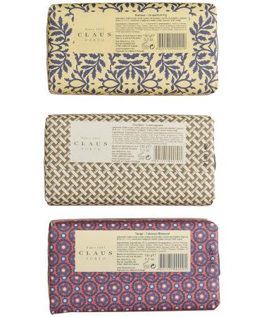 Claus Porto GiftBox Classico Collection Set - Luxurious Handcrafted Soaps for a Pampering Experience - Buy Online on SooperMarket.com