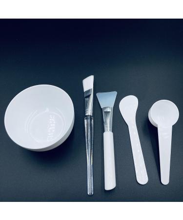 Face Mask Mixing Bowl Set - 5 in 1 DIY Facial Mask Tool Kit with Silicone Brush & Spatula | Perfect for Skincare Enthusiasts - Buy Online on SooperMarket.com