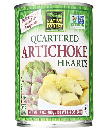 Native Forest Artichoke Hearts, Quartered, 14 Ounces