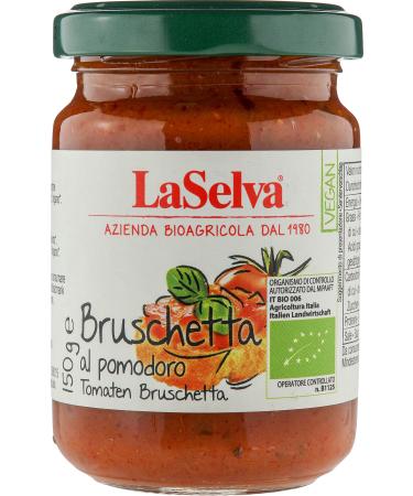 La Selva Organic Tomato Bruschetta - Preparation from tomatoes (2 x 150 gr)