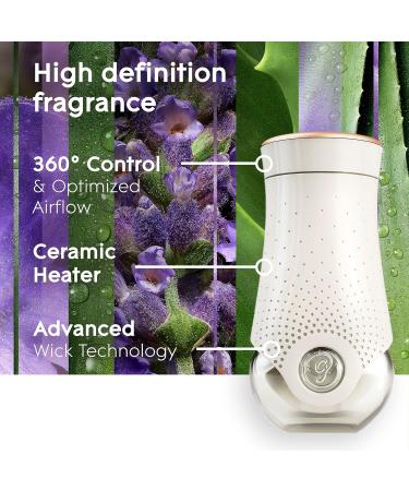 Glade PlugIns Air Freshener Kit Scented and Essential Oils for Bathroom and Home Fragrance Tranquil Lavender and Aloe 2 Warmers and 6 Fragrance Oil Refills Lavender & Aloe 118.89 ml (Pack of 1) - Buy Online on SooperMarket.com