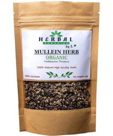 Organic Mullein Leaf Tea 50g - Detox Lungs and Improve Respiratory Health - Buy Online on SooperMarket.com