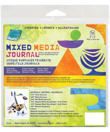 Grafix 12 Sheets Mixed Media Journal