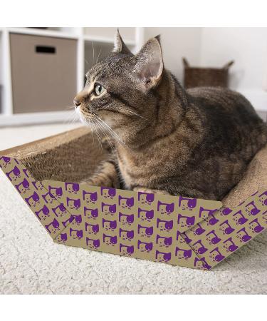 SmartyKat Super Scratcher Catnip-Infused Corrugated Cat Scratcher - Promotes Nail Growth and Interactive Play for Cats & Kittens | Multiple Styles Available - Buy Online on SooperMarket.com