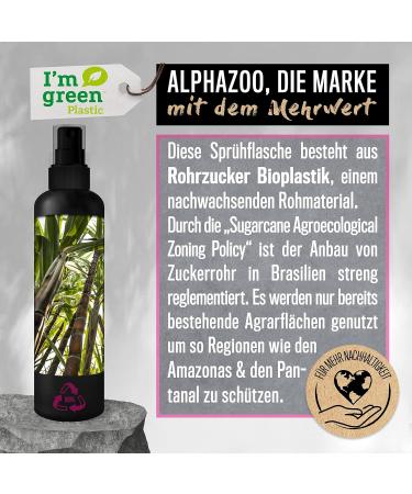Alphazoo ByeByeVloh Anti Flea Spray 500ml | Natural Flea Remedy for Cats Dogs & Horses | Immediate & Long-Term Protection Against Itching - Buy Online on SooperMarket.com