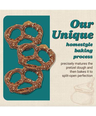 Original Splits Pretzels: Delicious Homestyle Baked Snack - Certified OU Kosher, Non-GMO, No Artificial Flavor - 2.12 Oz Bags (Pack of 24) - Buy Online on SooperMarket.com