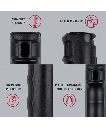 SABRE Pepper Gel Kit with Blue Water Practice Spray - Maximum Strength, 25 Bursts, Safer Gel, Ergonomic Grip - Buy Online on SooperMarket.com
