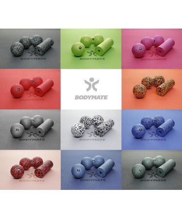 BODYMATE Fascia MINI-SET - Apple Green Mini Roll & Balls for Muscle Relief | L15xD6cm & D8cm Duo Ball | International Shipping - Buy Online on SooperMarket.com
