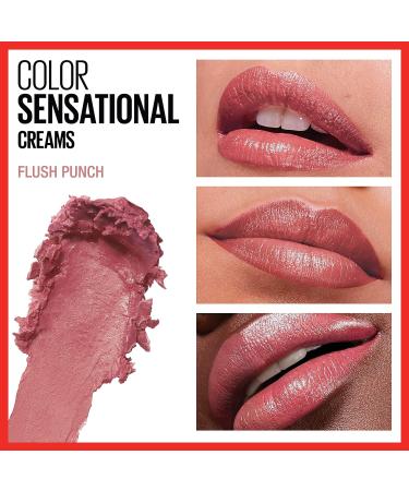 Maybelline Color Sensational Lipstick - Flush Punch Nude Pink - Buy Online on SooperMarket.com
