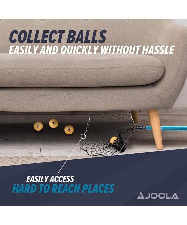 JOOLA Telescoping Table Tennis Ball Pickup Net - Holds 100 Ping Pong Balls - Ping Pong Practice Net Accessory for Table Tennis Robots  Serve or Multi-Ball Training Black - Buy Online on SooperMarket.com