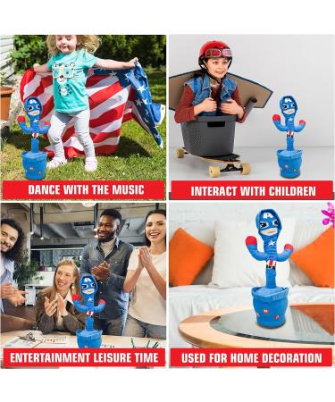 Ava's Toys Dancing Cactus - Plush Singing Superhero Toy for Kids - Buy Online on SooperMarket.com