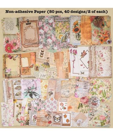 Knaid Vintage Ephemera Bundle - 200 Pieces for Art Journaling, Scrapbooking & Planners (Cottagecore Theme) - Buy Online on SooperMarket.com