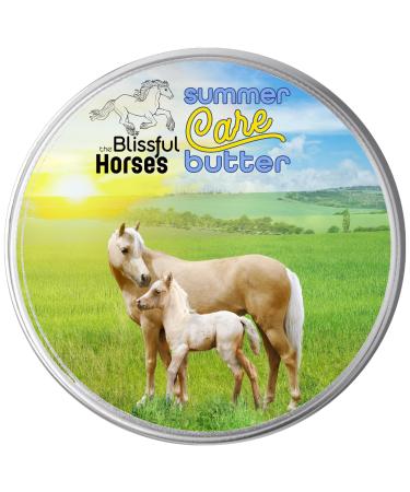 The Blissful Horses Summer Care Sun Butter Gentle Horse Sunscreen Easy-to-Apply Equine Sunblock Solution Must-Have Horse Essentials for All Day Sun Protection 16 oz. 16-Ounce