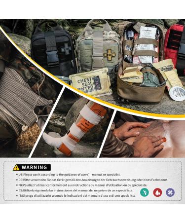 RHINO RESCUE IFAK First Aid Trauma Kit - Black - Buy Online on SooperMarket.com
