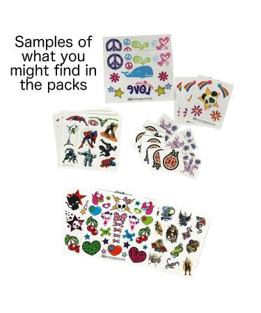 Savvi Mega Value Temporary Tattoo Kit - 625 Fake Tattoos for Kids of All Ages - Buy Online on SooperMarket.com