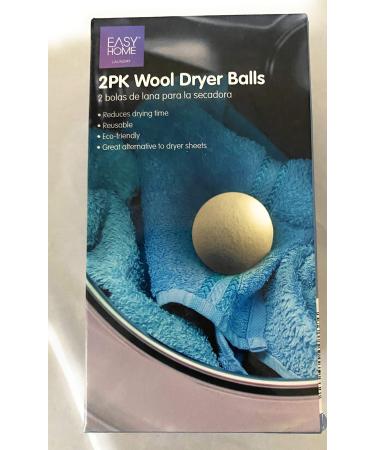Wool Dryer Balls 2 Pack