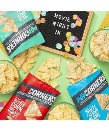 Popcorners Spicy Cheddar Popped-Corn Chips 142g Pack of 8 Spicy Cheddar 142 g (Pack of 8) - Buy Online on SooperMarket.com