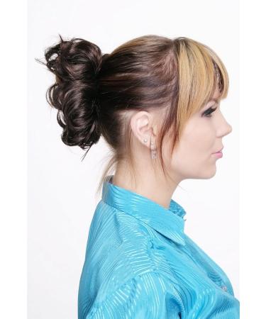 WIG ME UP Hairpiece - Synthetic Brown Mix Mahogany Chestnut Scrunchie Ponytail Hairband FQ-3122-4/33 - International Shipping Available - Buy Online on SooperMarket.com