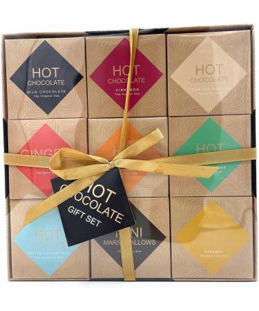 Deluxe Hot Chocolate & Biscuit Gift Set - Assorted Flavours Collection - Buy Online on SooperMarket.com