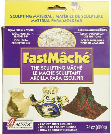 ACTIVA API600 Fast Mache Instant Paper Mache 1.5 lbs. White - High-Quality Crafting Material - Buy Online on SooperMarket.com