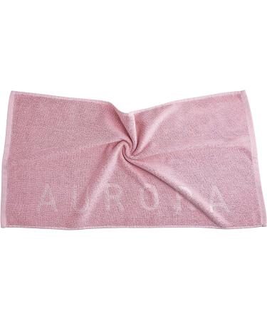 Organic Cotton Luxury Gym Towel for Women - Soft & Absorbent Workout Towel - Silver Infused Sports Towel - 31.5 X 15.75 inch - Pink - Buy Online on SooperMarket.com