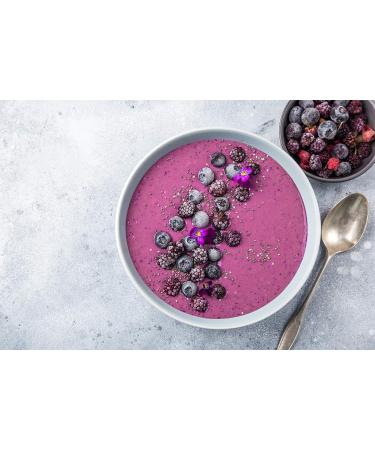 Mandoi Organic Wild Blueberry Powder 50g - Pure 100% Fruit No Additives No Sugar - Superfood Boost for Smoothies & Baking - Buy Online on SooperMarket.com