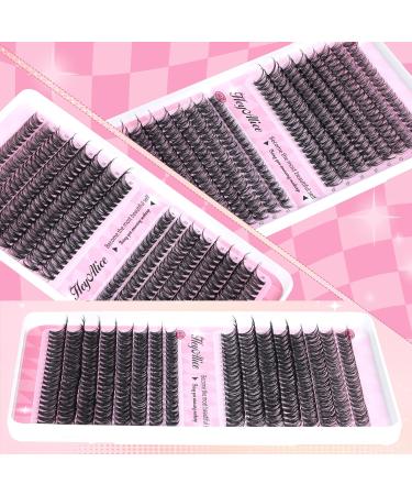 Buy Wispy Lash Clusters | 30D & 40D Individual Eyelash Extensions - 320 Pcs D Curl 9-16mm by HeyAlice - Buy Online on SooperMarket.com