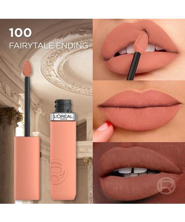 L'Or al Paris Infallible Matte Liquid Lipstick - Shade 100 Fairytale Ending - Buy Online on SooperMarket.com