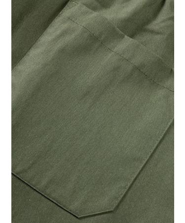 Elegancity Men's Cargo Jogger Work Pants with Drawstring and Pockets - Regular Fit Sweatpants (Sizes 38-46) - 32, A-Green - Buy Online on SooperMarket.com