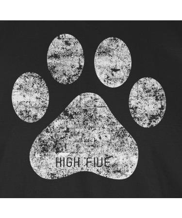 Shirtracer T-Shirt for Men - Perfect Gift for Dog Owners - High Five Dog Paw Design - Available in Large 3XL Sizes - Buy Online on SooperMarket.com