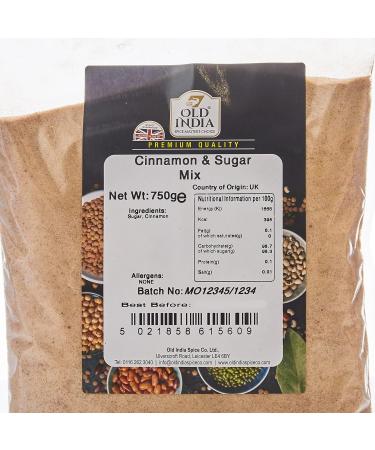 Old India Cinnamon & Sugar Mix 750g - Premium Blend for Delicious Treats - Buy Online on SooperMarket.com