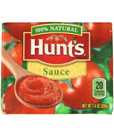 Hunt's Tomato Sauce Carton, Keto Friendly, 7.4 Ounce (Pack of 24)