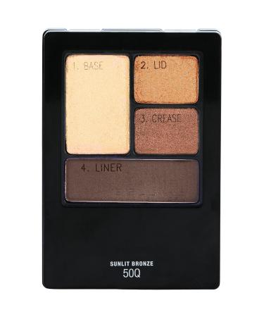 Maybelline New York Expert Wear Eyeshadow Quads  Sunlit Bronze  0.17 oz.