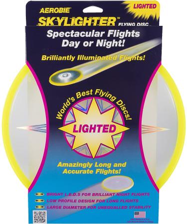 Aerobie Skylighter LED Light Up Flying Disc - Assorted Colors - Buy Online on SooperMarket.com