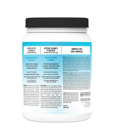 VR Blue Bleaching Hair Powder - Extra Strength Lightener & Toner by Cocohoney - Made in Italy (500g) - Buy Online on SooperMarket.com