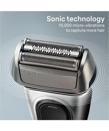 Buy Braun Series 8 8567cc Electric Razor for Men | 4+1 Shaving Elements Long Hair Trimmer SmartCare Center - Wet & Dry - 60min Runtime - International Shipping Available - Buy Online on SooperMarket.com
