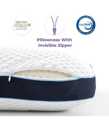 Buy Davina Cooler Extreme Visco Pillow - Ergonomic Cooling Neck Pillow for Ultimate Comfort - Buy Online on SooperMarket.com