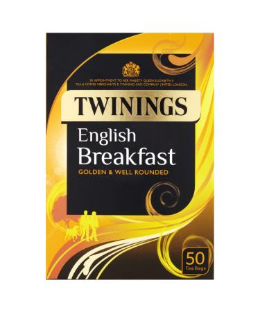 Twinings English Breakfast 50 Tea Bags 125g English Breakfast 125 g