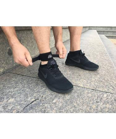 CROSSTRAP Achilles Strap - Small Black | Achilles Support for Running, Cycling, Hiking | Prevent Achilles Tendonitis | Sports Gear - Buy Online on SooperMarket.com